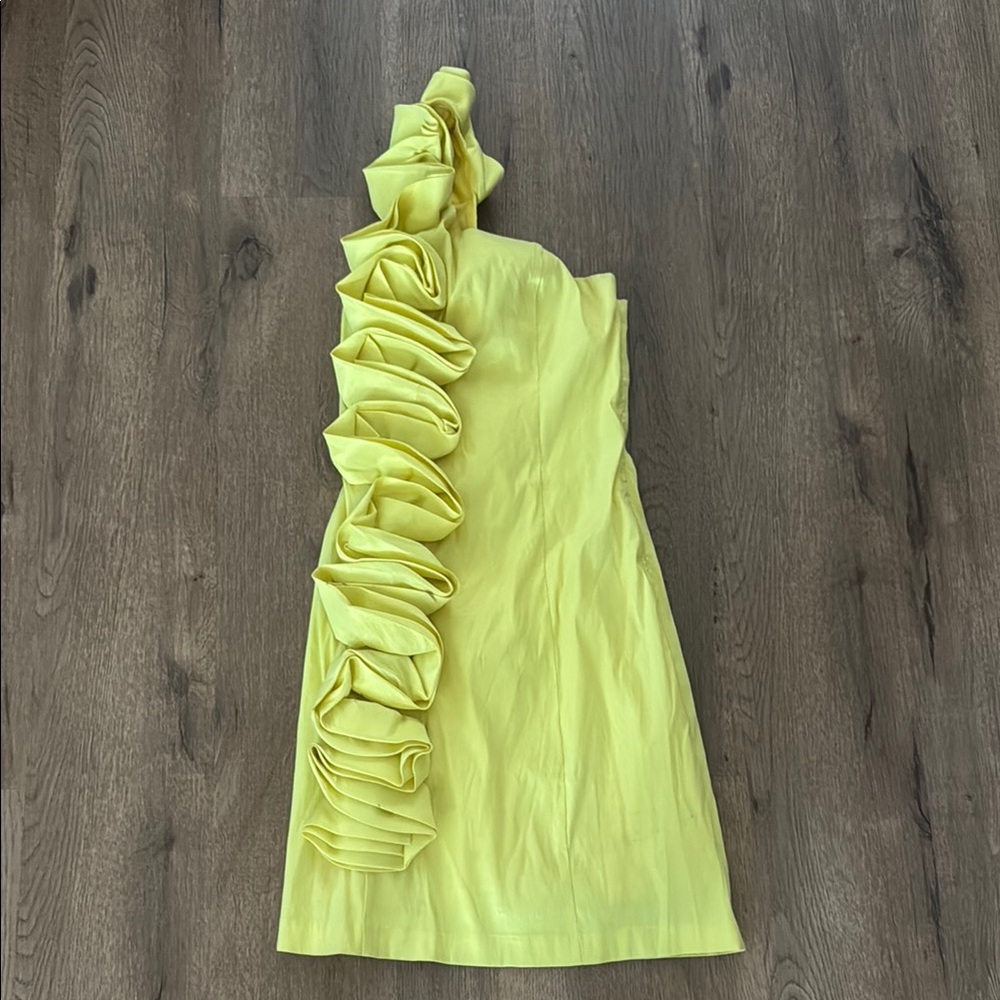 Daisy Vibrant Yellow Dress